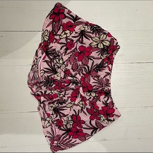 Floral mini skort
